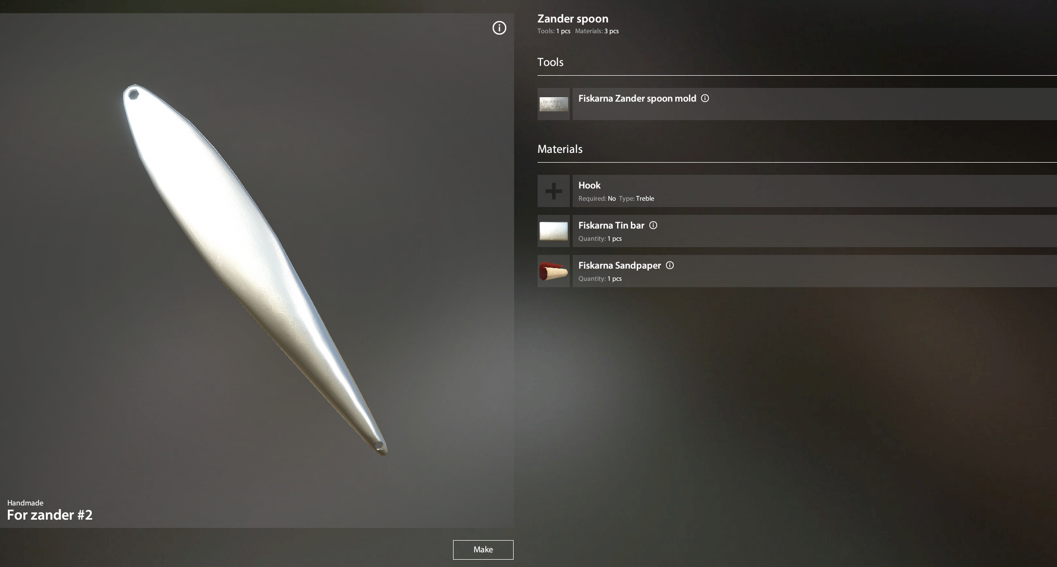 Leveling up Lure Making